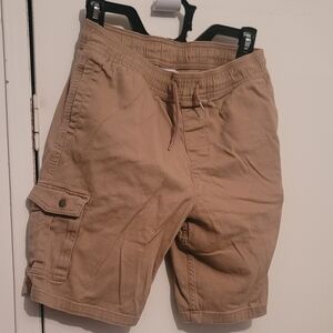 Wonder Nation Boys Khaki Cargo Shorts